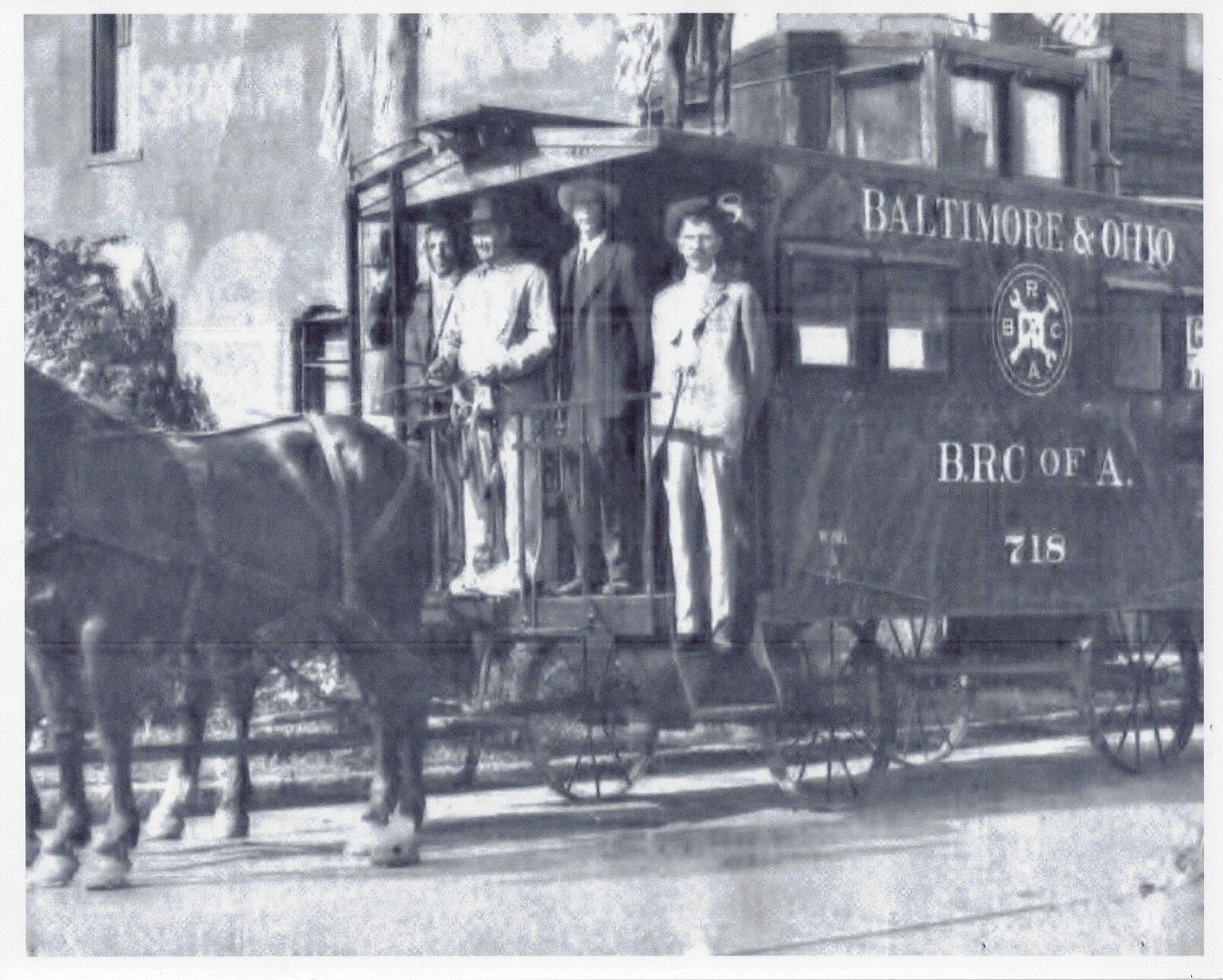 Looking Back: Baltimore and Ohio float
